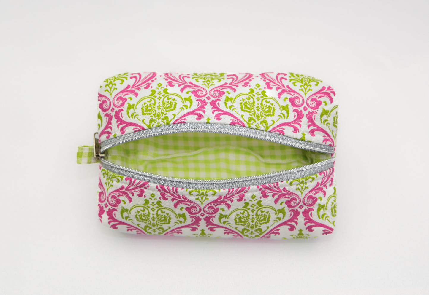 The Mère & Me "Petite" Bag Green & Pink Geometric