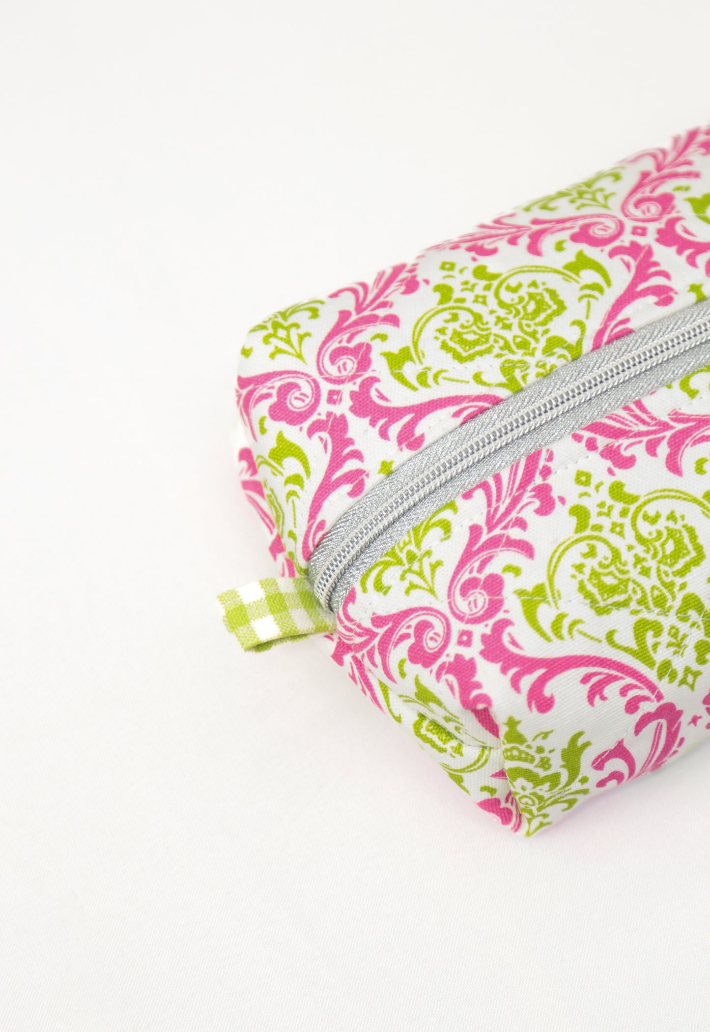 The Mère & Me "Petite" Bag Green & Pink Geometric
