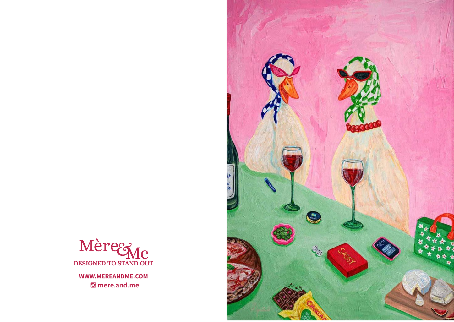 Mère & Me Gift Cards Bougie Ducks