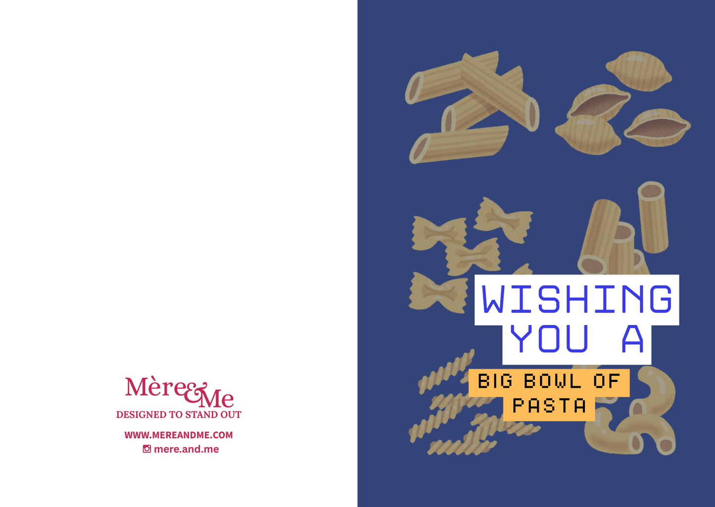 Mère & Me Gift Cards Pasta