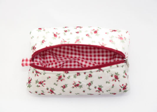 The Mère & Me "Petite" Bag Red Roses