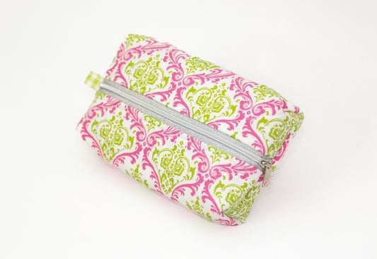 The Mère & Me "Petite" Bag Green & Pink Geometric
