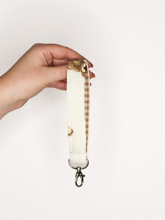 The Mère & Me Keychain Brown Bear
