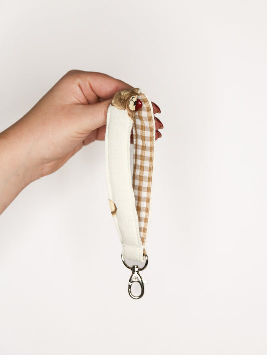 The Mère & Me Keychain Brown Bear