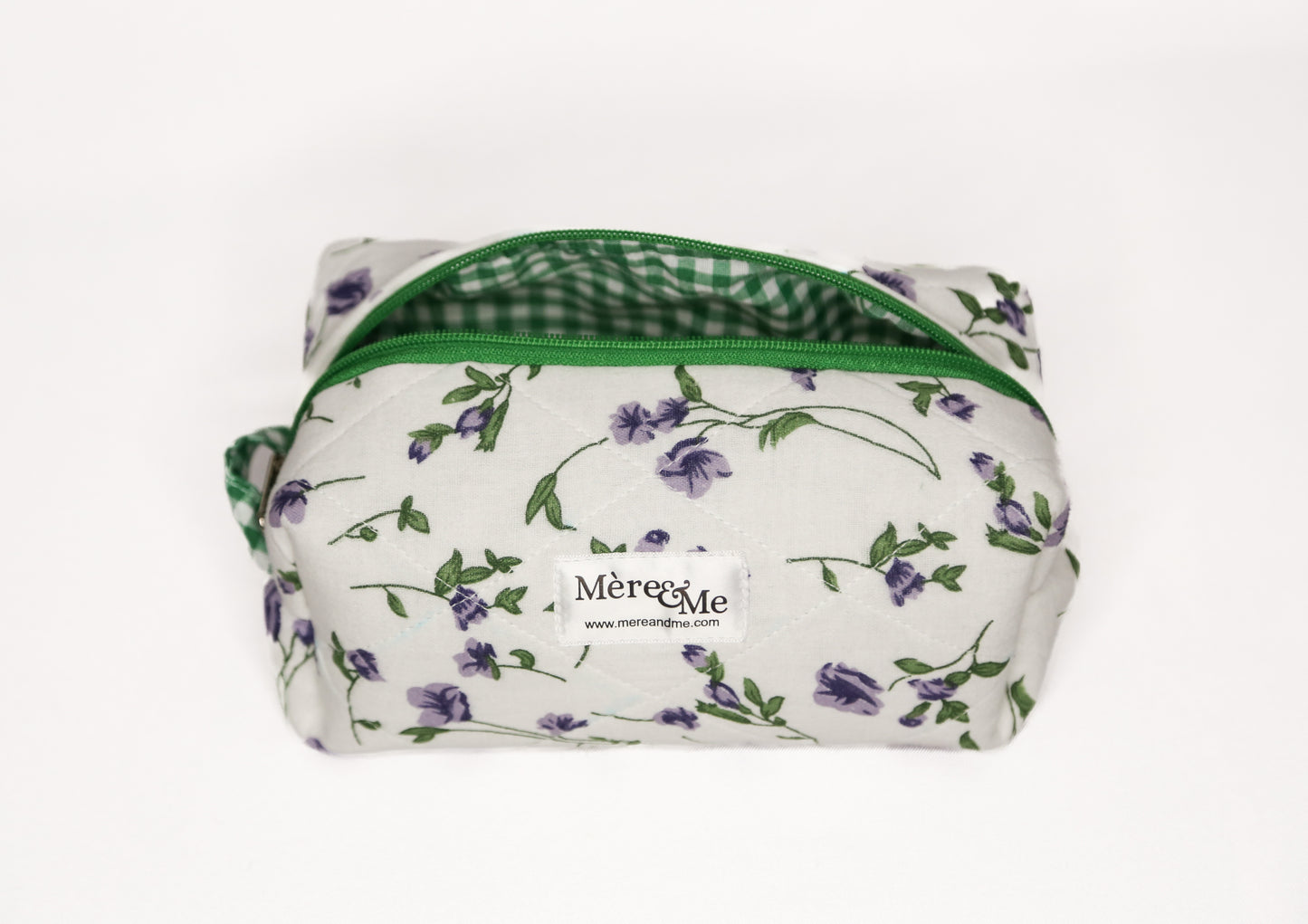 The Mère & Me "Petite" Bag Purple Flowers