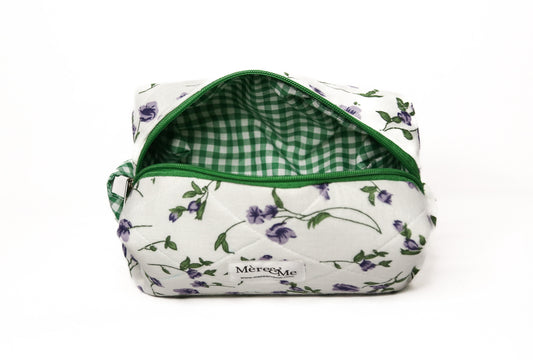The Mère & Me "Petite" Bag Purple Flowers