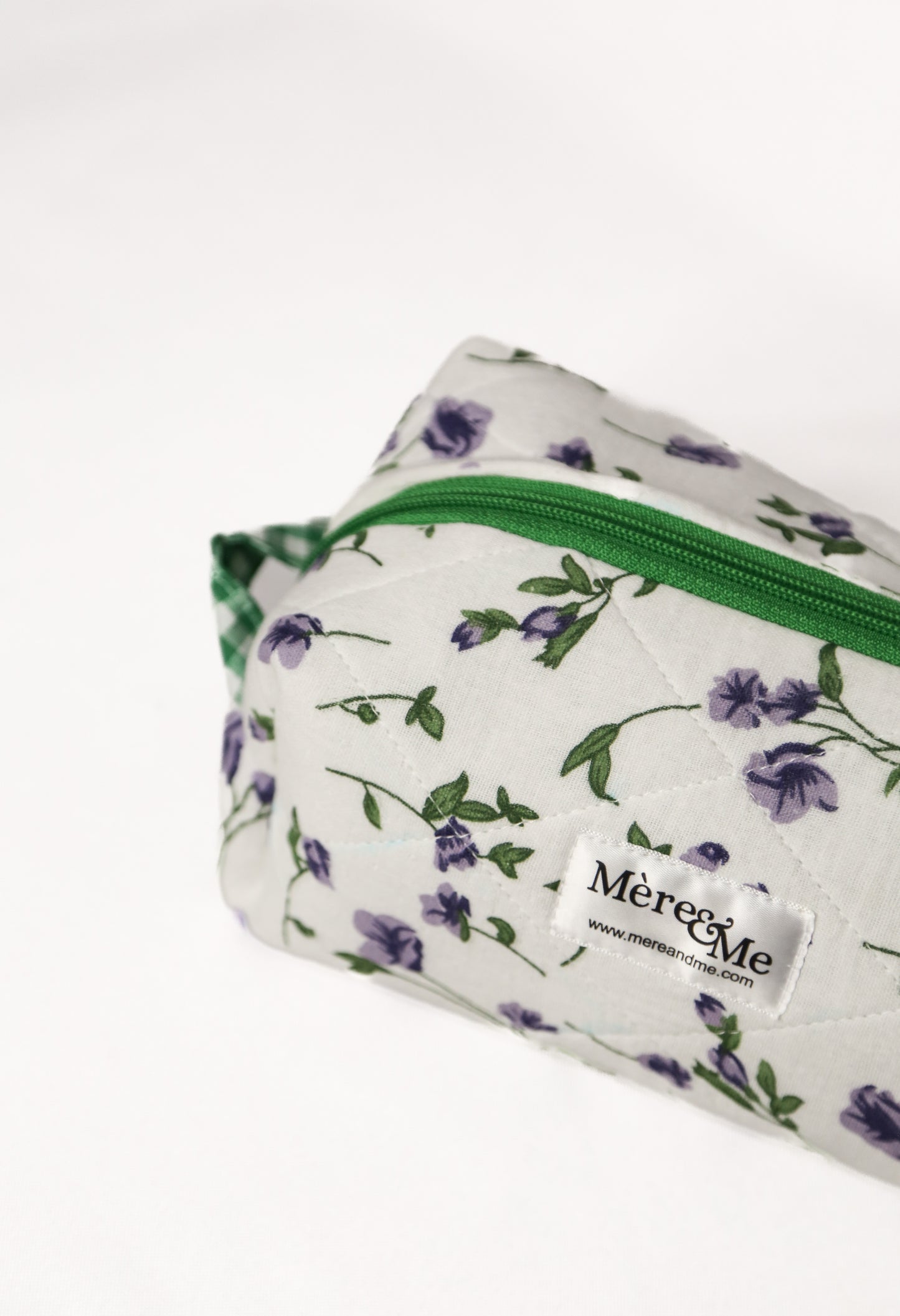 The Mère & Me "Petite" Bag Purple Flowers