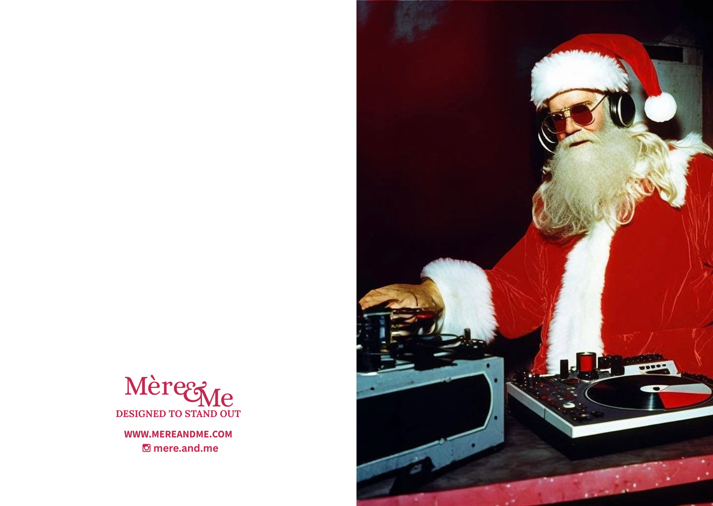 Mère & Me Gift Cards Party Santa