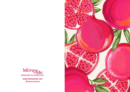 Mère & Me Gift Cards Pomegranate