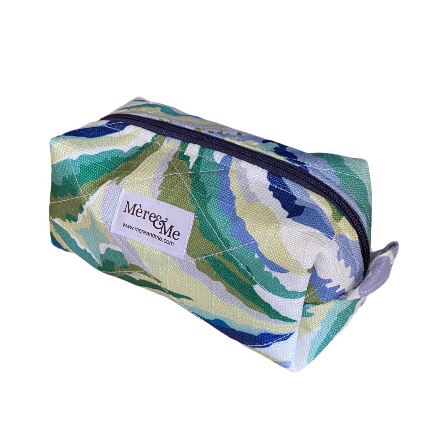 The Mère & Me "Petite" Bag Geometric Blue