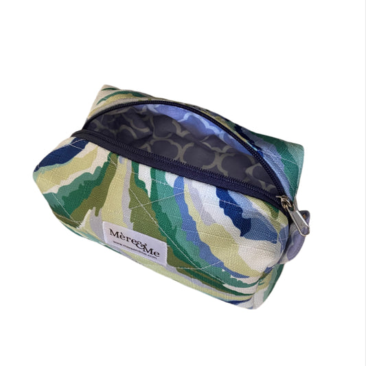 The Mère & Me "Petite" Bag Geometric Blue