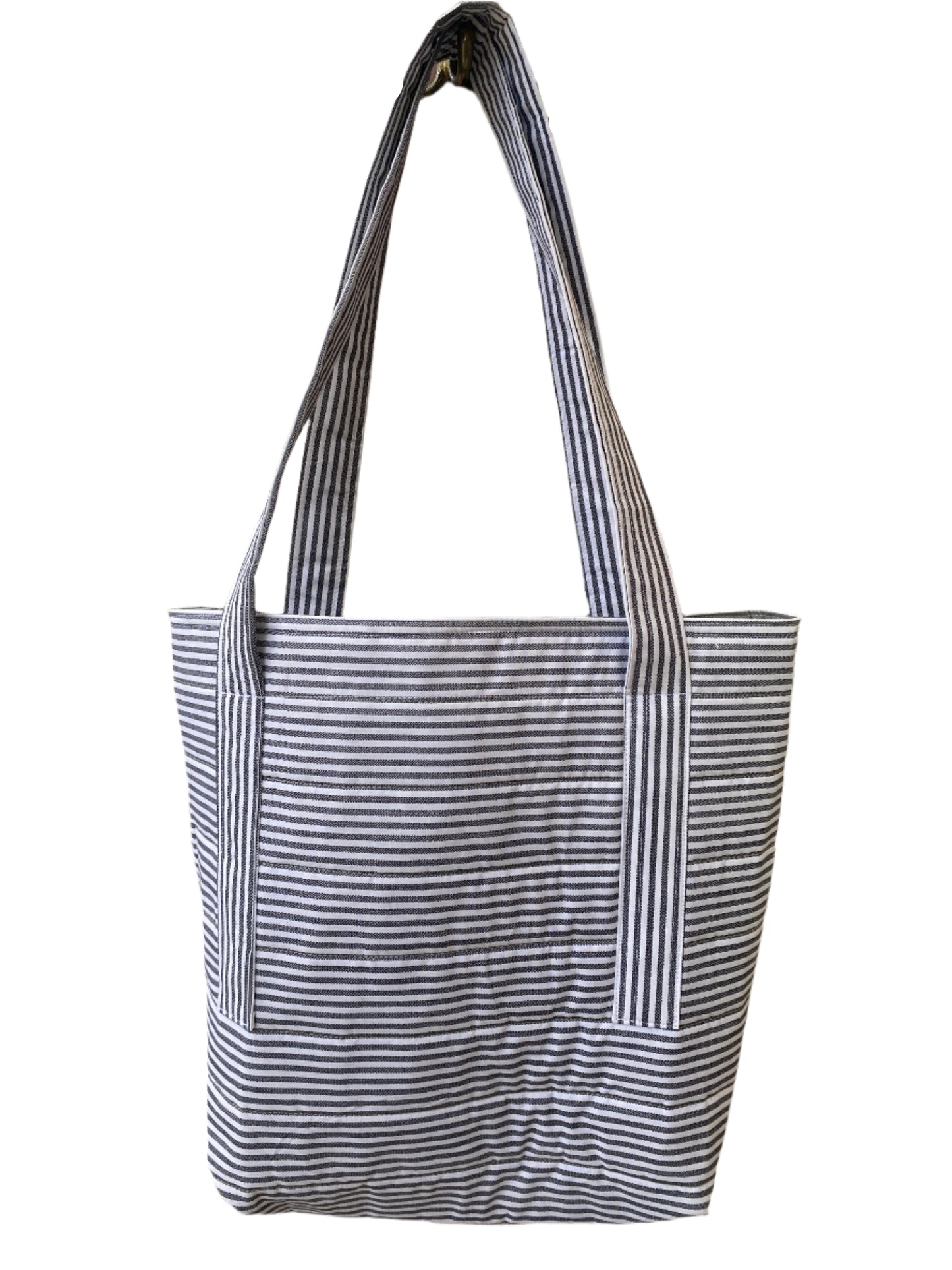 Mère & Me Totes Striped Grey